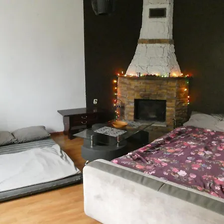 Domek Z Kominkiem. Vakantiehuis *